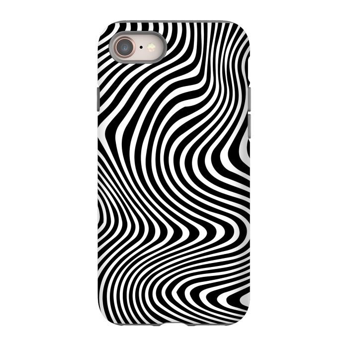 iPhone SE StrongFit Illusion Waves 3 by Sitchko