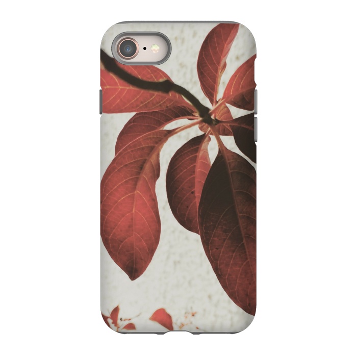 iPhone SE StrongFit red flower by MALLIKA