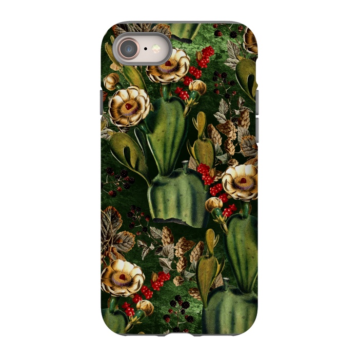 iPhone SE StrongFit Desert Garden by Burcu Korkmazyurek