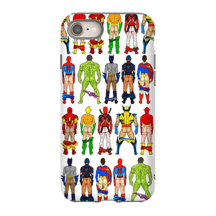 iPhone SE StrongFit Superhero Butts by Notsniw