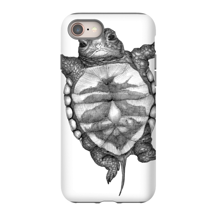 iPhone SE StrongFit Little Baby Turtle  by ECMazur 