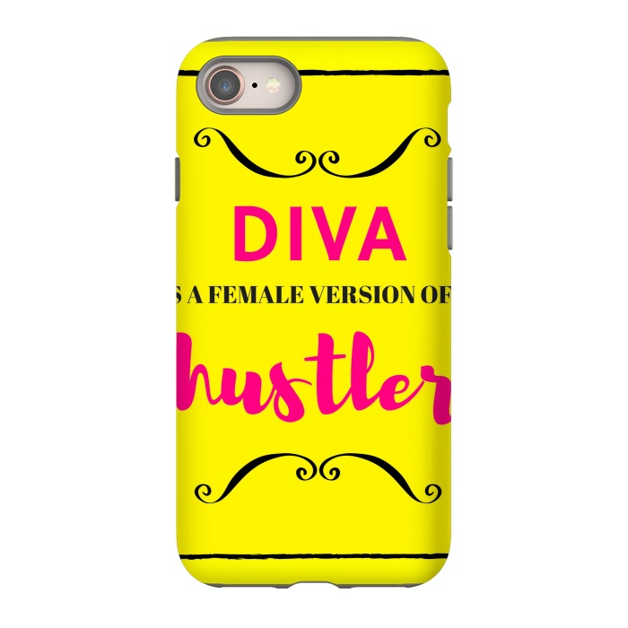 iPhone SE StrongFit diva female version of hustler by MALLIKA