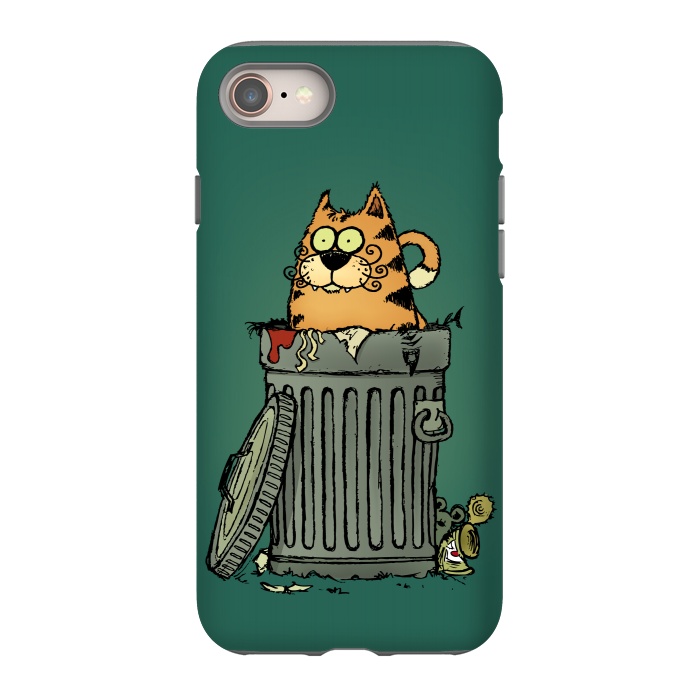 iPhone SE StrongFit Stray Cat by Mangulica