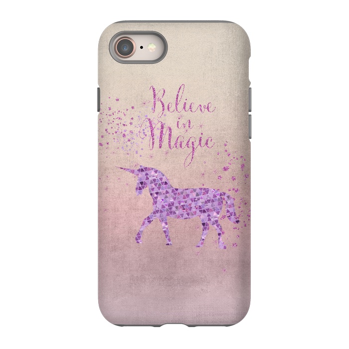 iPhone SE StrongFit Unicorn Believe In Magic by Andrea Haase