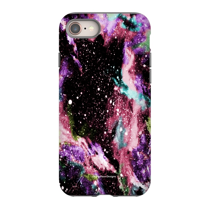 iPhone SE StrongFit Cotton Candy Galaxy by Gringoface Designs