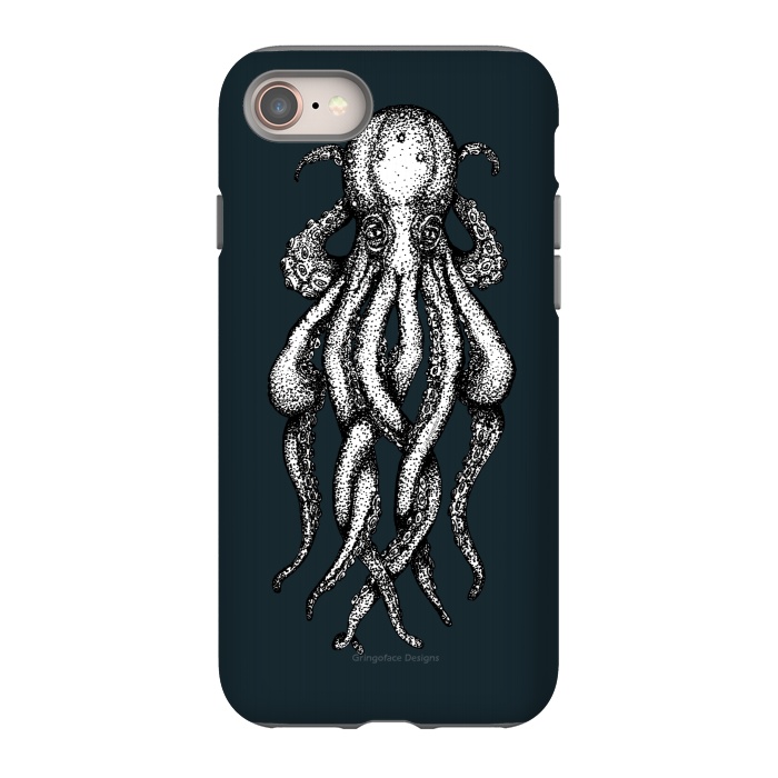 iPhone SE StrongFit Octopus 1 by Gringoface Designs