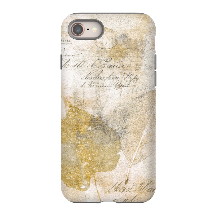 iPhone SE StrongFit Golden Memories by Andrea Haase