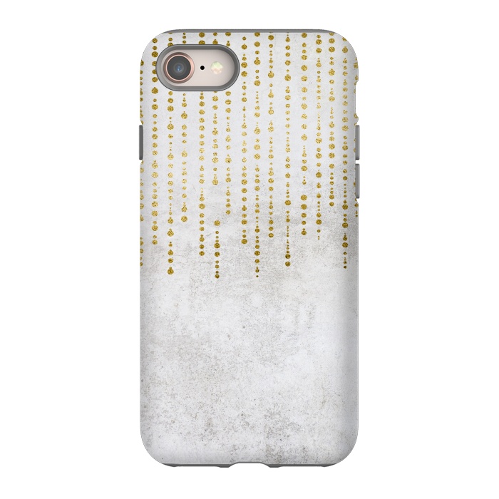 iPhone SE StrongFit Golden Rhinestone Embellishment by Andrea Haase