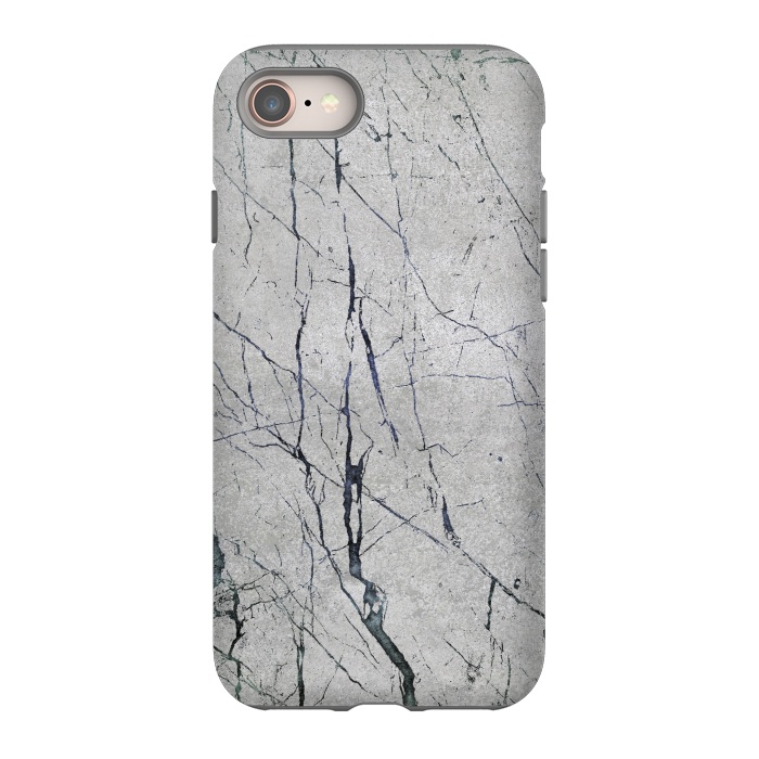 iPhone SE StrongFit Marbled Concrete by Andrea Haase