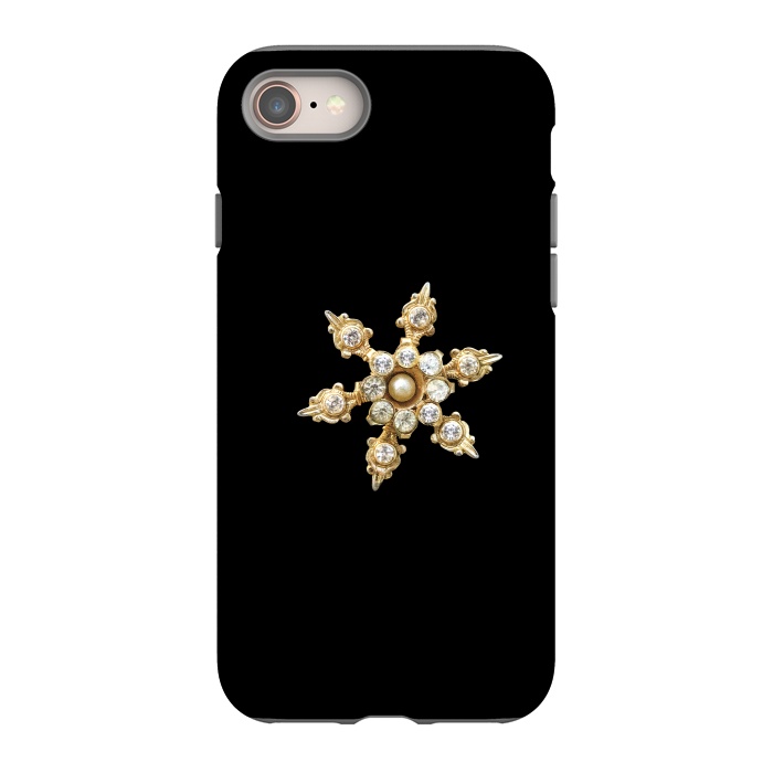 iPhone SE StrongFit Golden Piece Of Jewelry by Andrea Haase