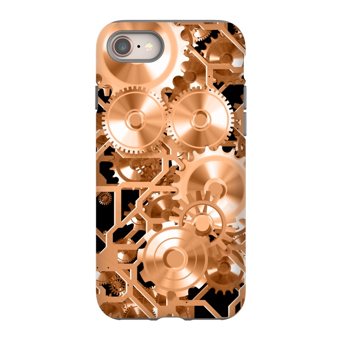 iPhone SE StrongFit Copper Steampunk by Andrea Haase