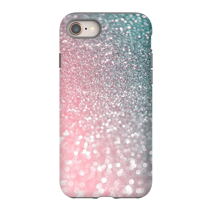iPhone SE StrongFit Ice Pink Faux Glitter by  Utart