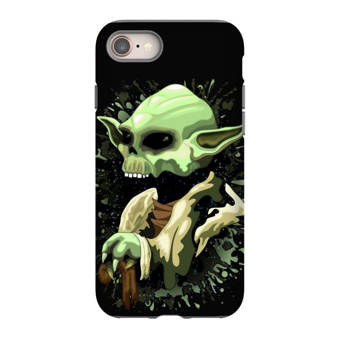 iPhone SE StrongFit Yoda Jedi Master Skull by BluedarkArt