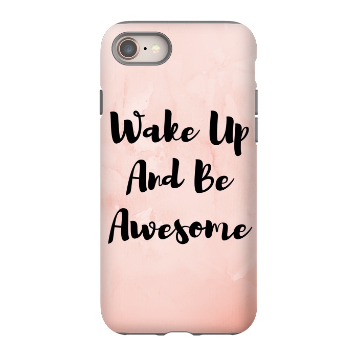 iPhone SE StrongFit wake up and be awesome by MALLIKA