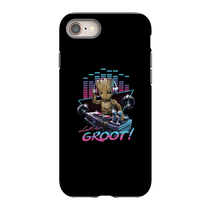 iPhone SE StrongFit Let's Groot by Vincent Patrick Trinidad