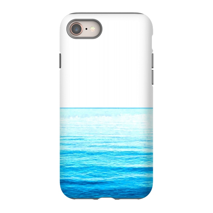 iPhone SE StrongFit Blue Ocean Illustration by Alemi