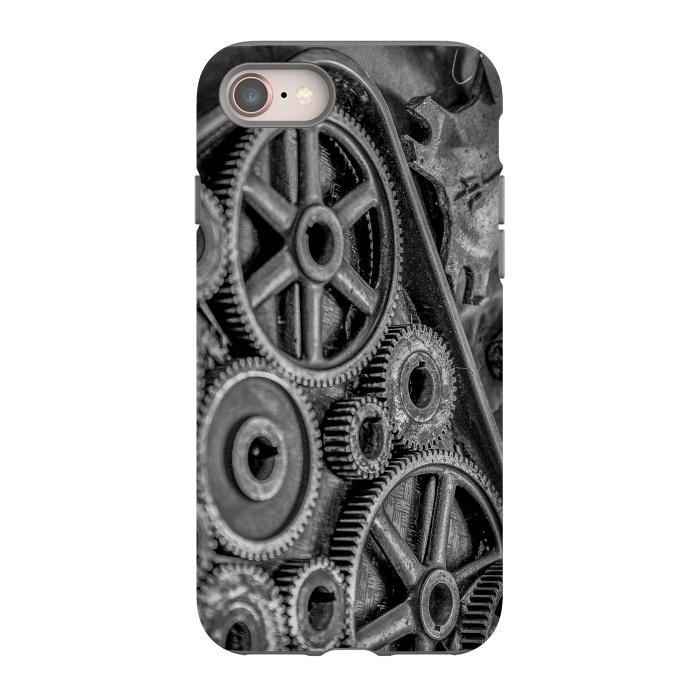 iPhone SE StrongFit Steampunk Gear by Andrea Haase
