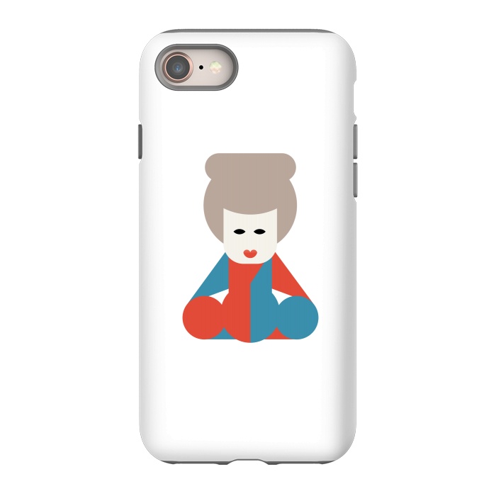 iPhone SE StrongFit chinese lady  by TMSarts