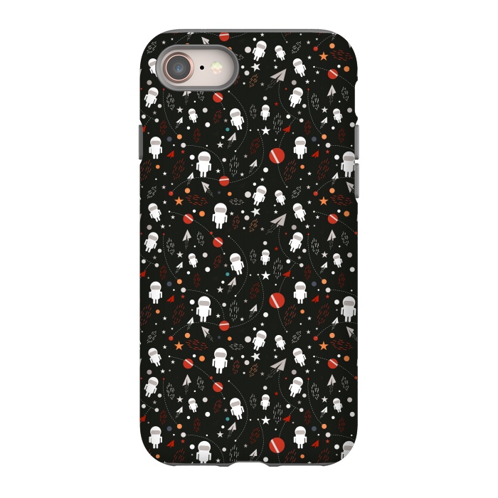 iPhone SE StrongFit cartoon space pattern by TMSarts