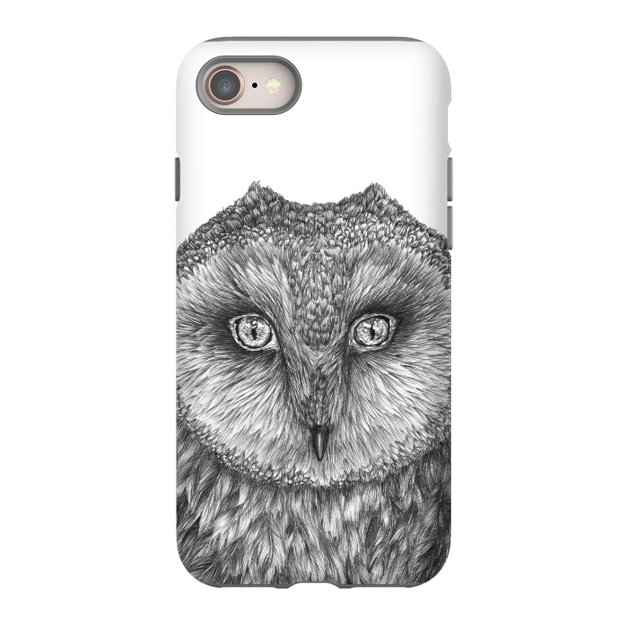 iPhone SE StrongFit Little Barn Owl by ECMazur 