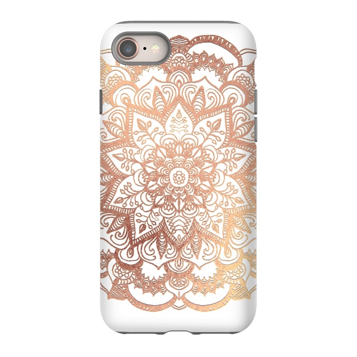 iPhone SE StrongFit Mandala Rose-Gold Shine by ''CVogiatzi.