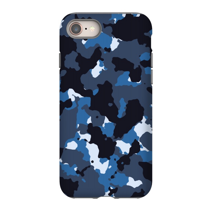 iPhone SE StrongFit Blue Camo by TMSarts