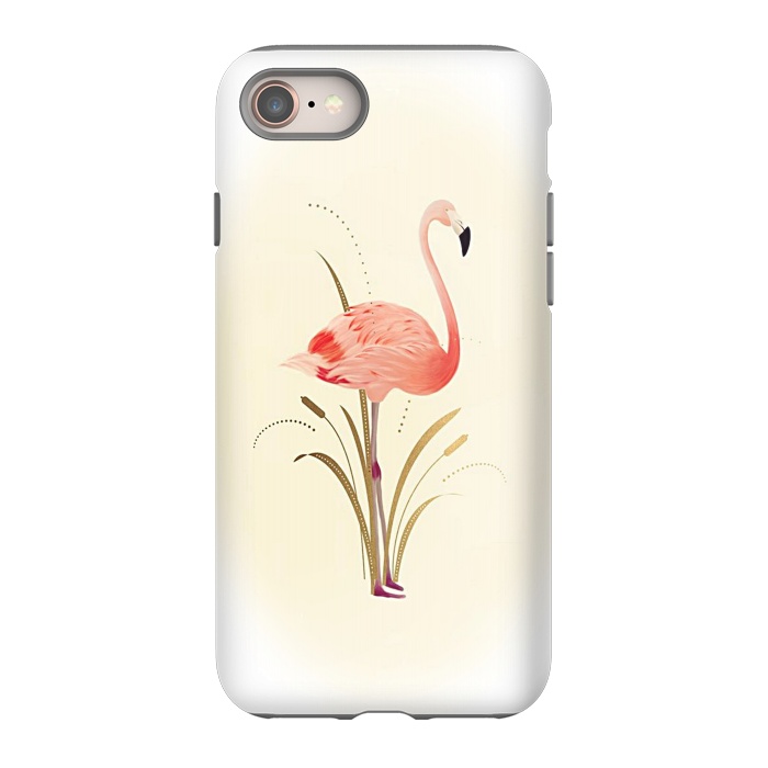 iPhone SE StrongFit Flamingo Dream by Joanna Vog