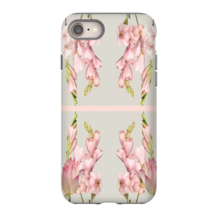 iPhone SE StrongFit Pink Aura Design by Joanna Vog