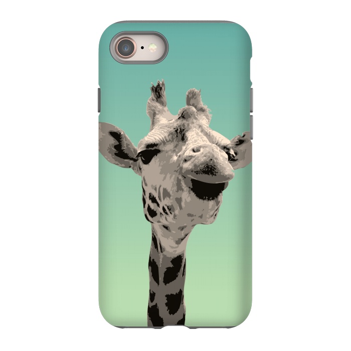 iPhone SE StrongFit Giraffe by Mangulica
