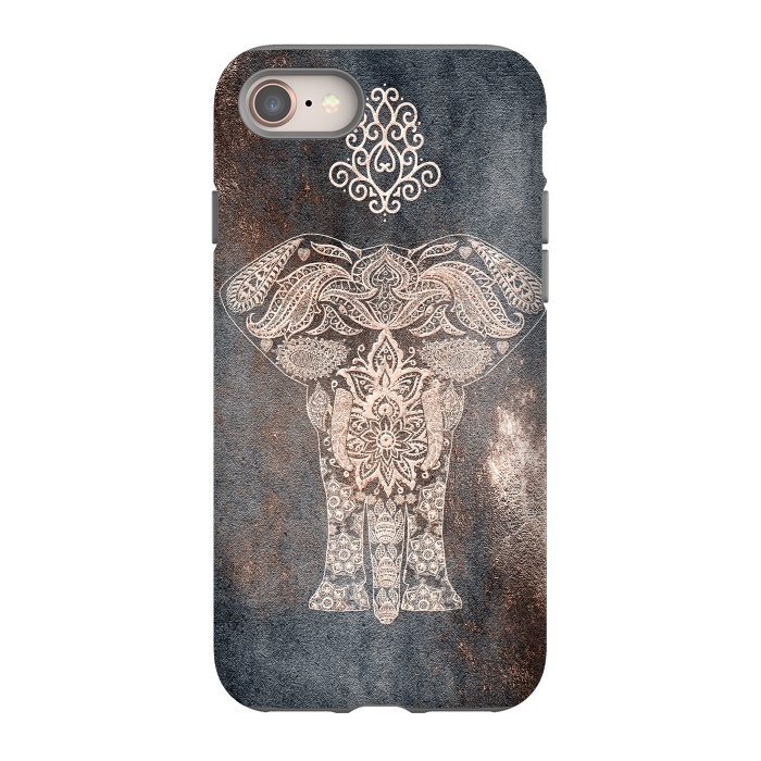 iPhone SE StrongFit Elepephant Mandala by  Utart