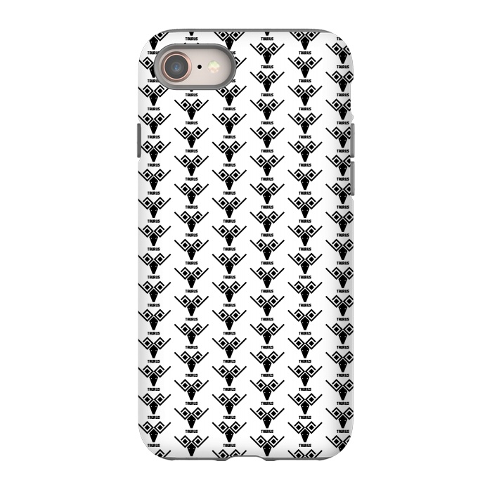 iPhone SE StrongFit taurus astrology pattern by TMSarts