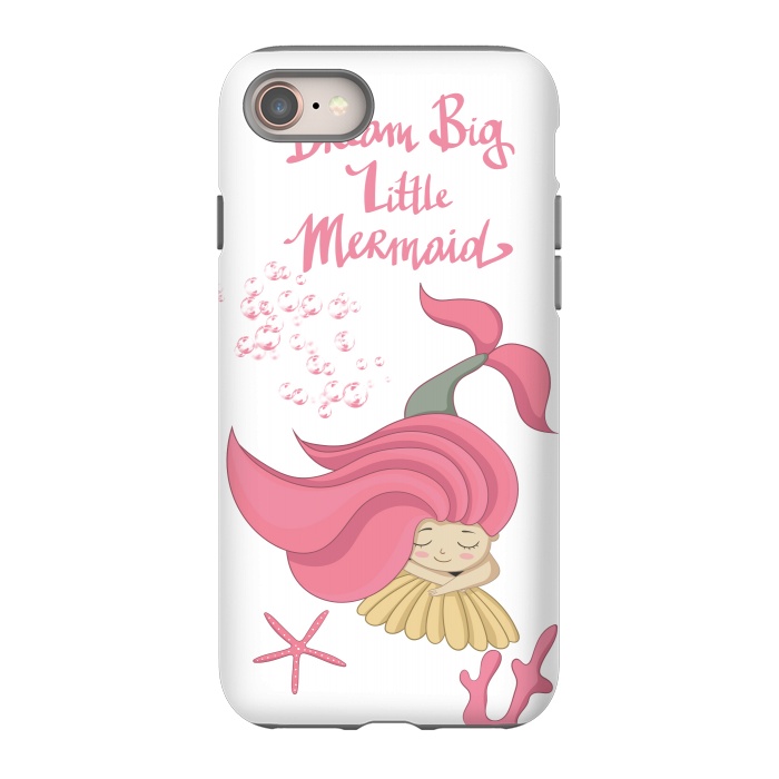 iPhone SE StrongFit Dream big little mermaid by  Utart