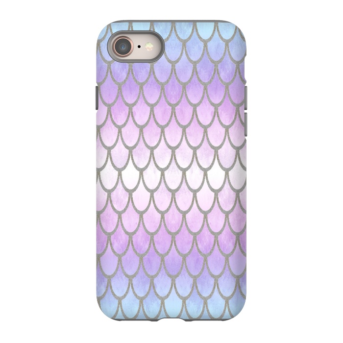 iPhone SE StrongFit Pretty Mermaid Scales 02 by Angelika Parker