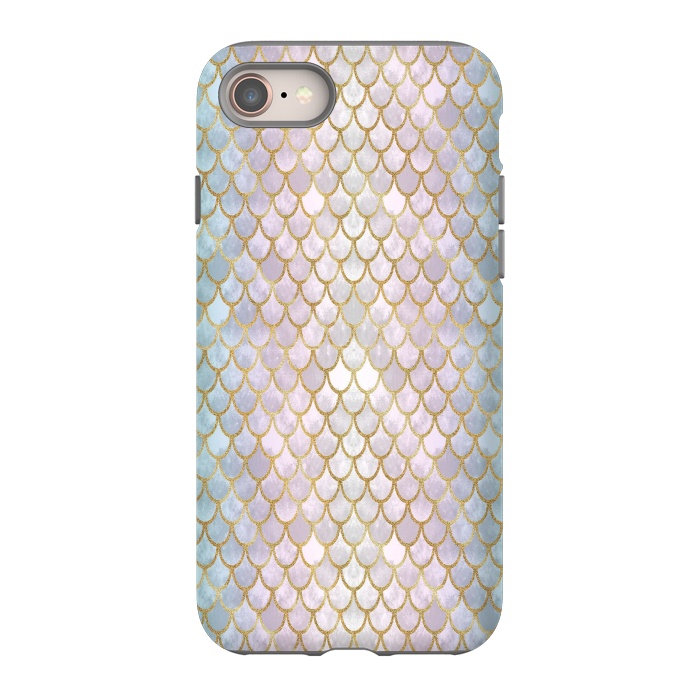 iPhone SE StrongFit Pretty Mermaid Scales 22 by Angelika Parker