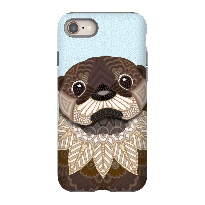 iPhone SE StrongFit Otterly Cute by Angelika Parker