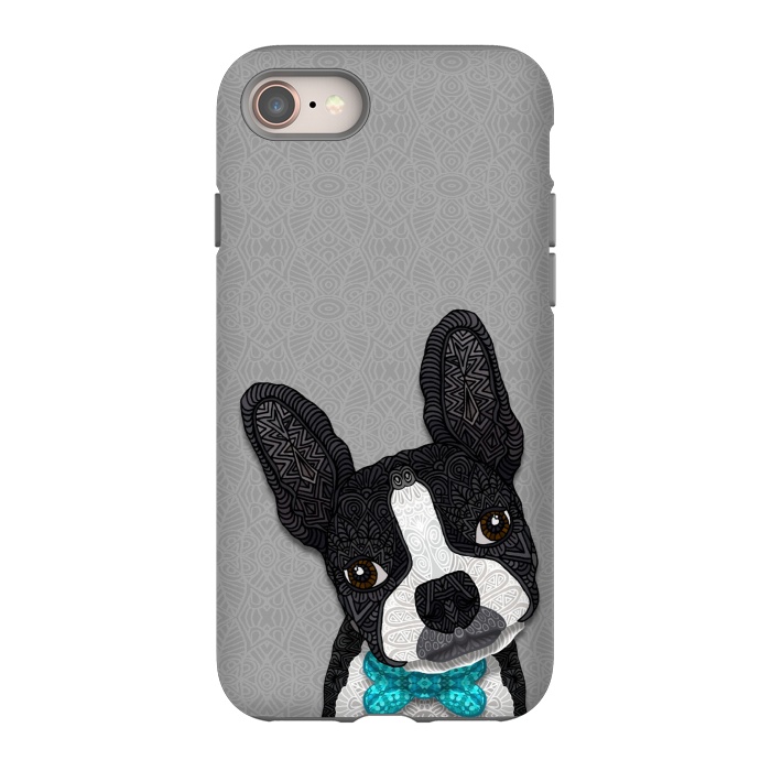 iPhone SE StrongFit Bow Tie Boston by Angelika Parker