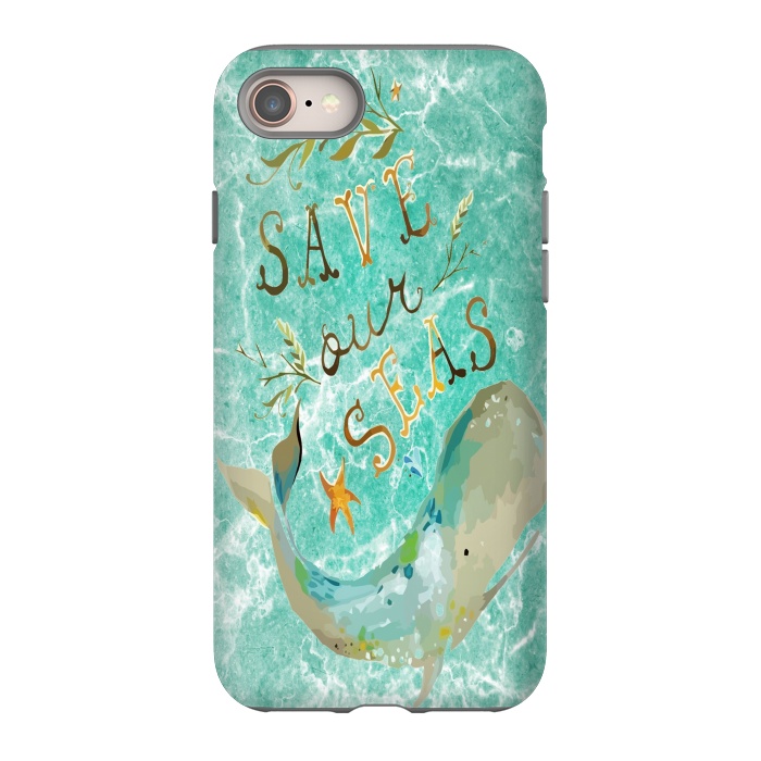 iPhone SE StrongFit Save our Seas by Joanna Vog