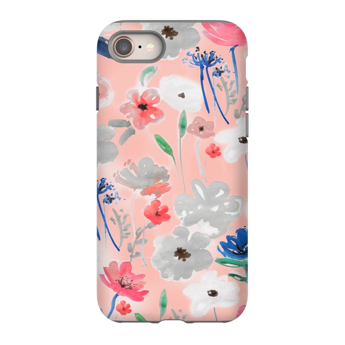 iPhone SE StrongFit Blush florals by MUKTA LATA BARUA