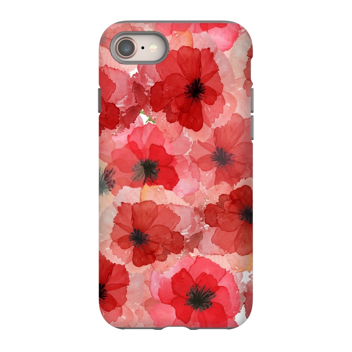 iPhone SE StrongFit Abstract Poppy Pattern by  Utart