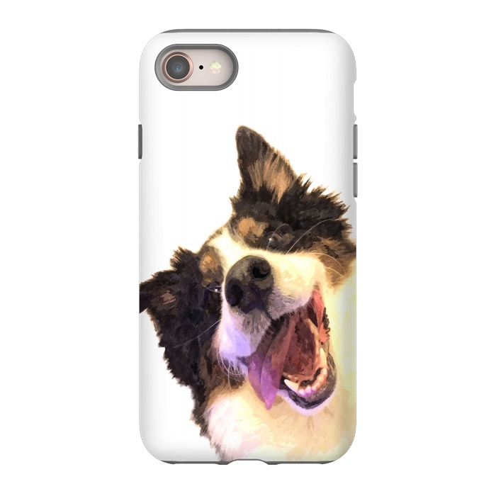 iPhone SE StrongFit Happy Dog by Alemi