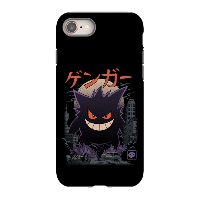 iPhone SE StrongFit Ghost Kaiju by Vincent Patrick Trinidad