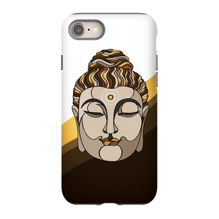 iPhone SE StrongFit Buddha by Majoih