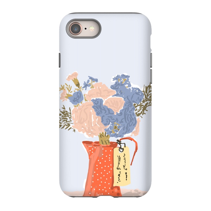 iPhone SE StrongFit Flowers With Love by Uma Prabhakar Gokhale
