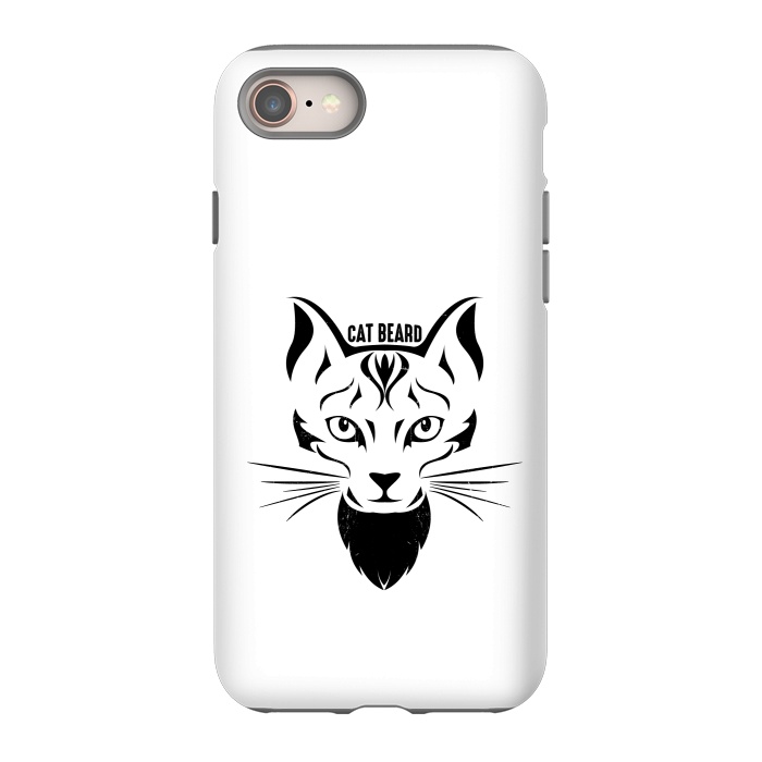 iPhone SE StrongFit cat beard by TMSarts