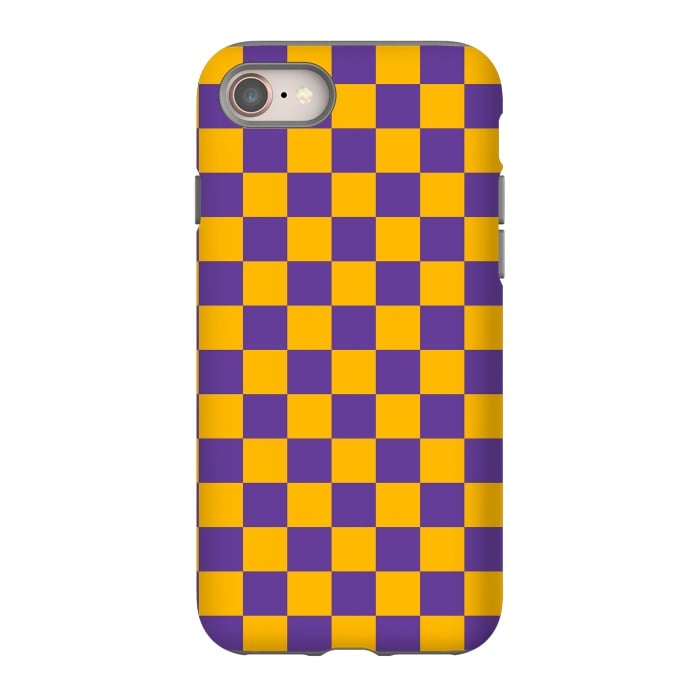 iPhone SE StrongFit Checkered Pattern II by Art Design Works