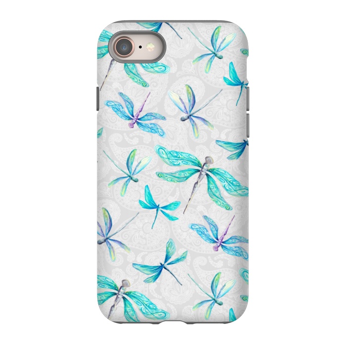 iPhone SE StrongFit Dragonfly Paisley by gingerlique