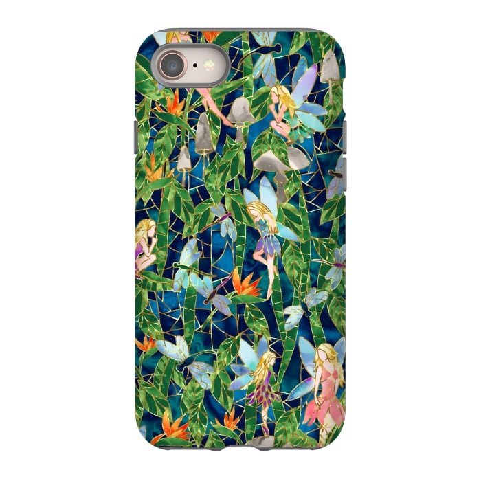 iPhone SE StrongFit Emerald Forest Fairies by gingerlique