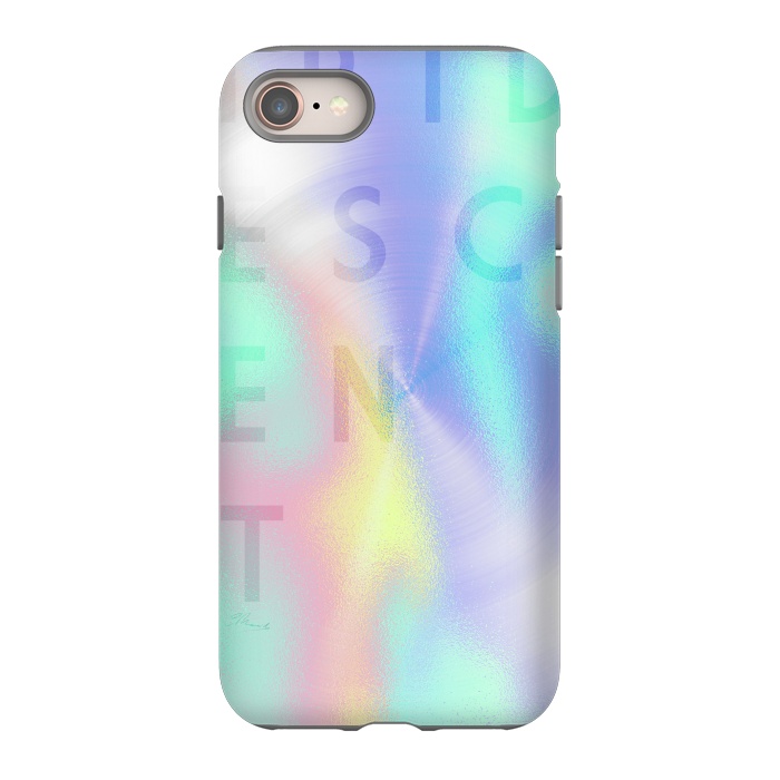 iPhone SE StrongFit  Iridescent Holographic by Carlos Maciel