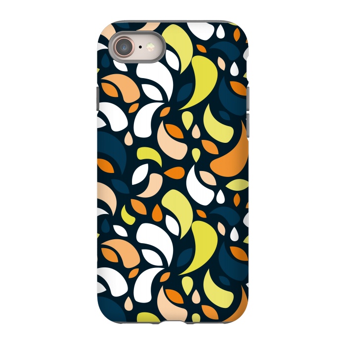 iPhone SE StrongFit multicolored leaf shapes by TMSarts