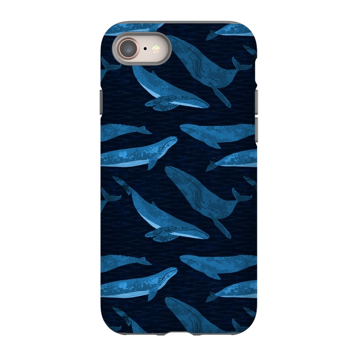 iPhone SE StrongFit Whales in the Deep by Noonday Design